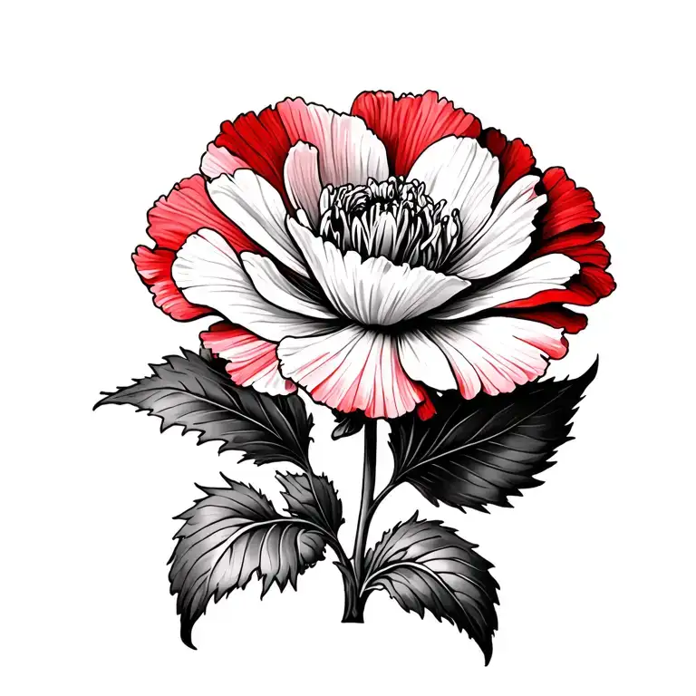 Coverup Red Carnation Flower