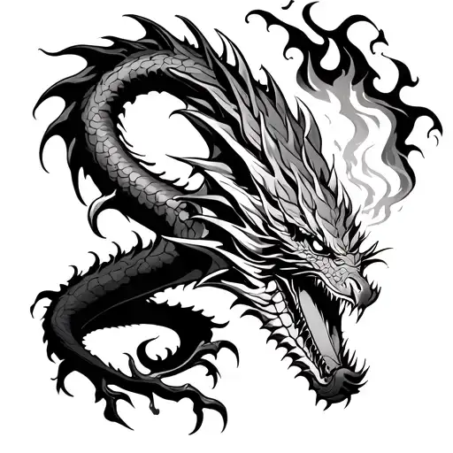 Dragon Breathing Fire