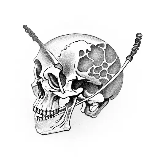 Skeleton With Scythe On Hours Glass Holding Globe