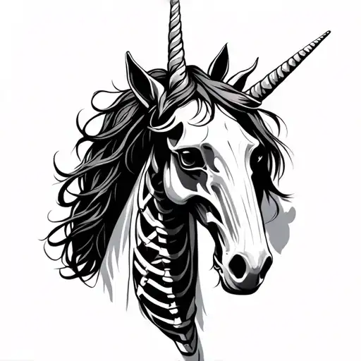 Unicorn Skeleton
