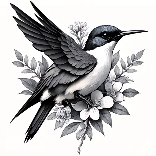 Steel Of Lavende Star Colibris