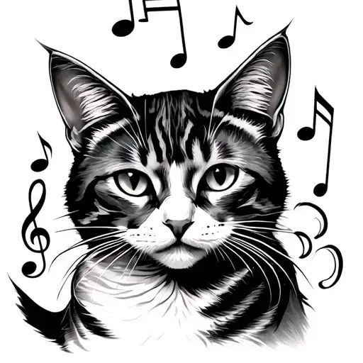 Cat And Music Theme