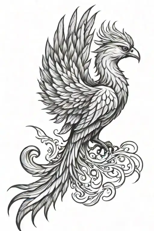 Phoenix Rising Phoenix Bird