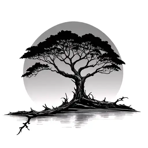 Mangrove Tree Branch