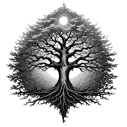 Half -Dead Tree Of Life