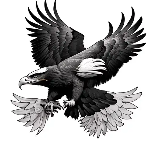 Kendall Jenner Eagle Perched