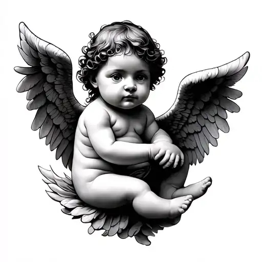Black Baby Angel