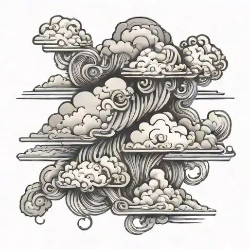 Heavenly Clouds Floating