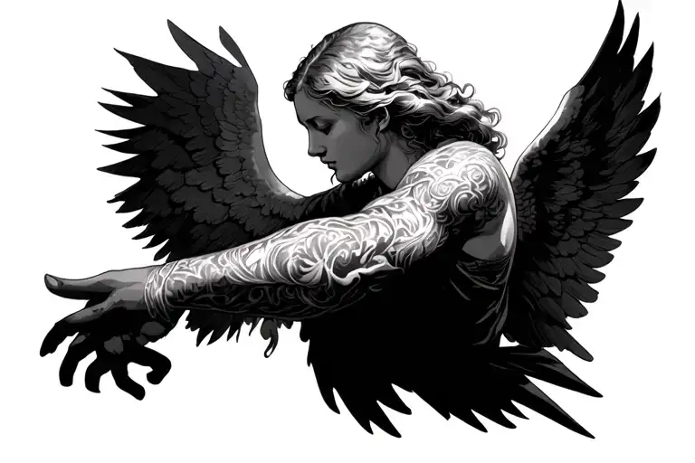 Angel Battle Arm Sleeve