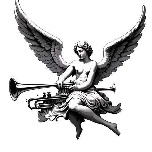 Angel With Trumpet