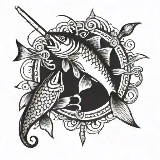 Traditional Fishing Symbols