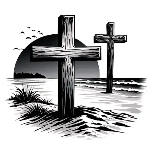 Beach Cross