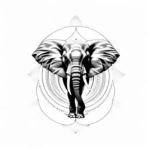 Psychadelic Elephant God