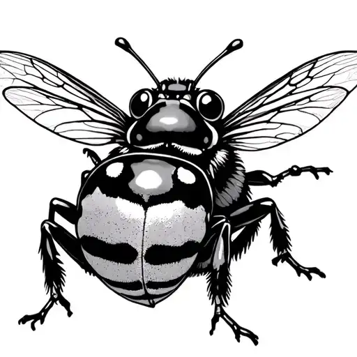 Lys Coccinelle Bee And Frog