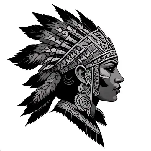 Aztec Warrior Female