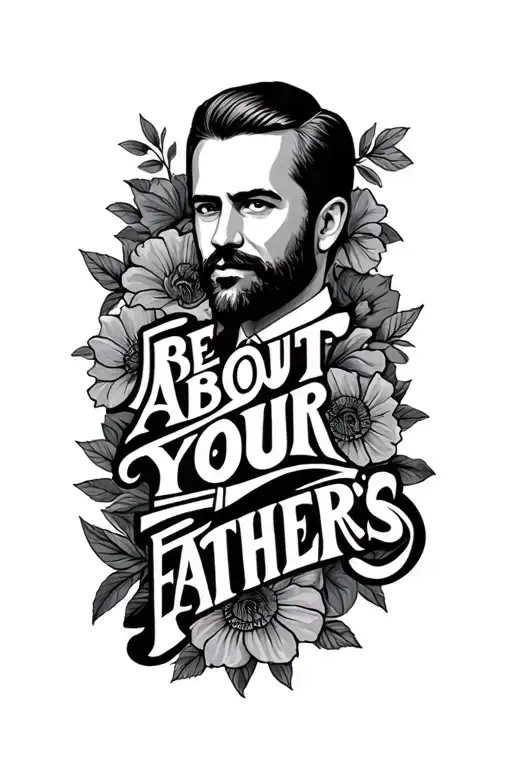 Be About Your Fathers Business Related Quote