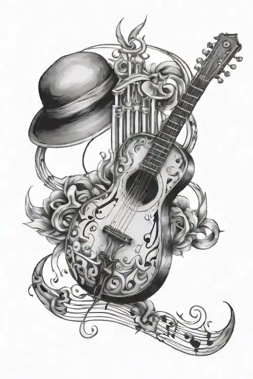 Music Instrument Surrounded