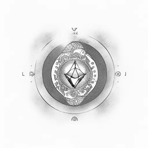 Leo And Virgo Symbol On Finger