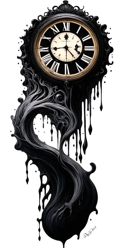 Salvador Dali Melting Clock