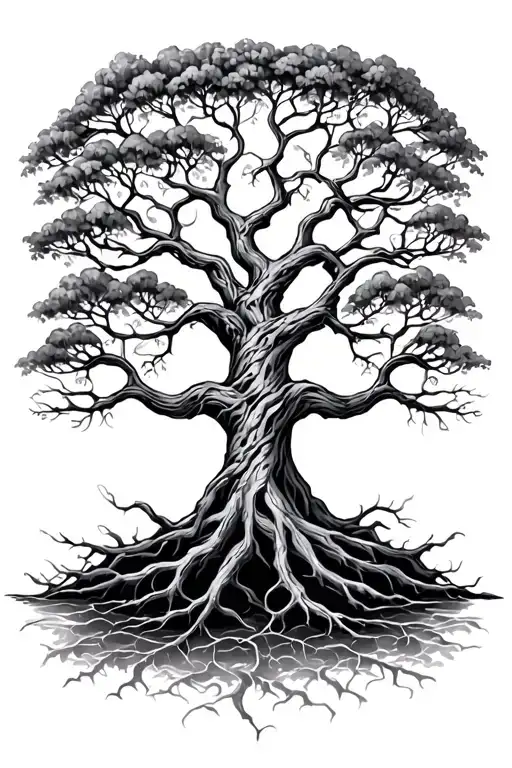 Tree Of Life Intertwined