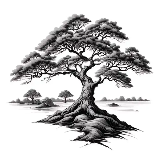 Traditional Sahara Tree