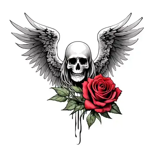 Death Angel And Rose