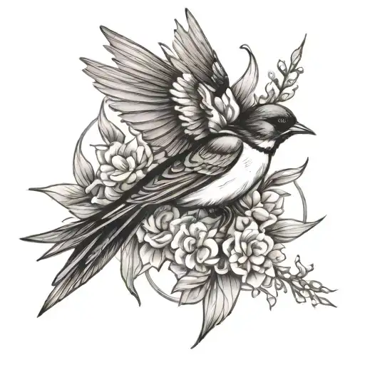 The Swallow Is A Symbol Of Freedom