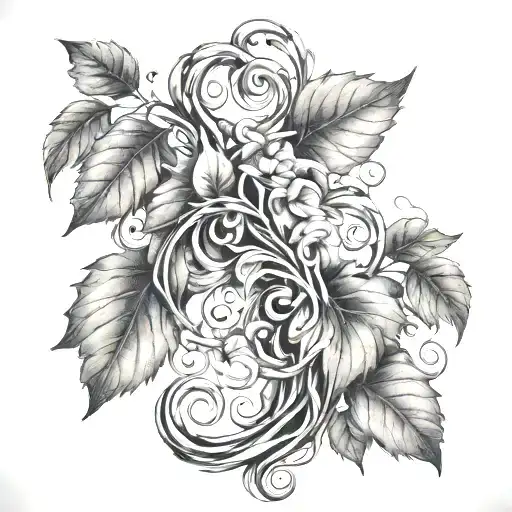 There Is Strength In Being Soft With Vines Around It