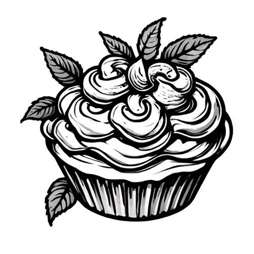 Plant Patisserie Graffiti