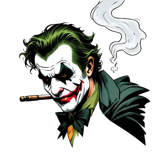 Joker Smoking