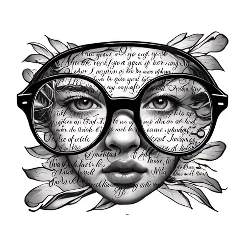 Glasses Were Made In The Bible Verses Around My Face