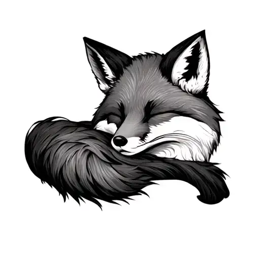 Sleeping Fox
