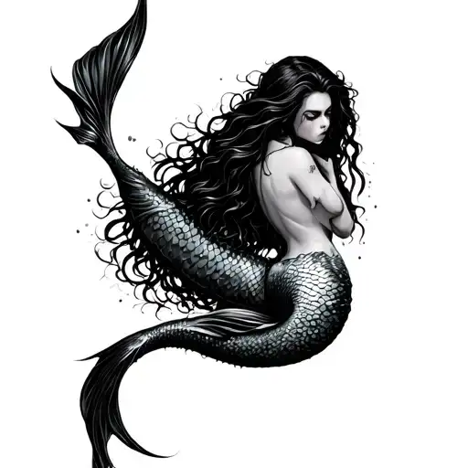 Evil Mermaid Nude