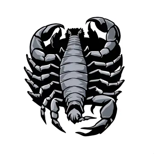 Godoy Name In Shape Of Scorpion