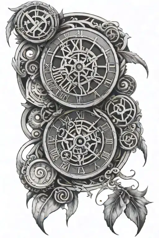 Roman Numerals On Top Of Each Other