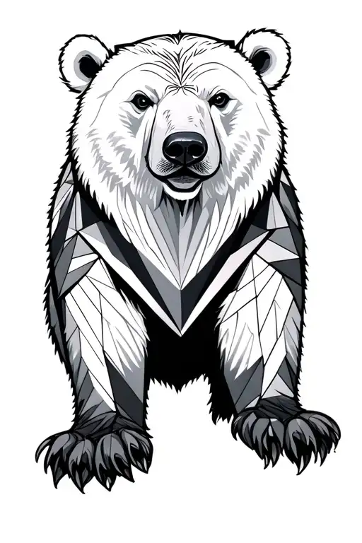 Geometric Polar Bear