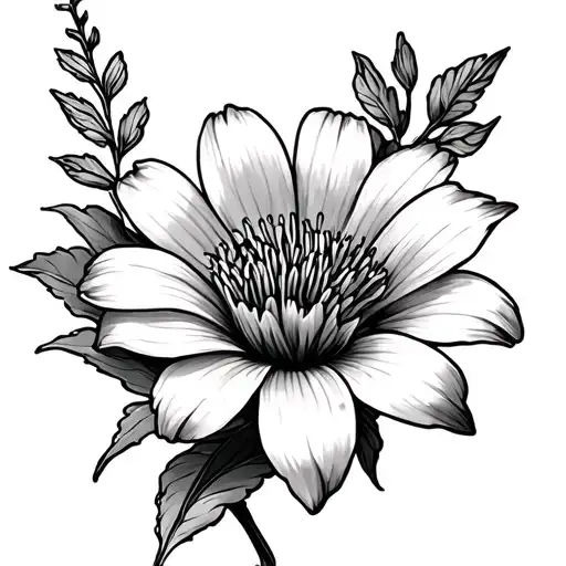 August And January Birth Flower