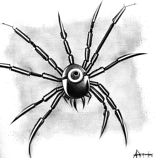 Cyberpunk Spider