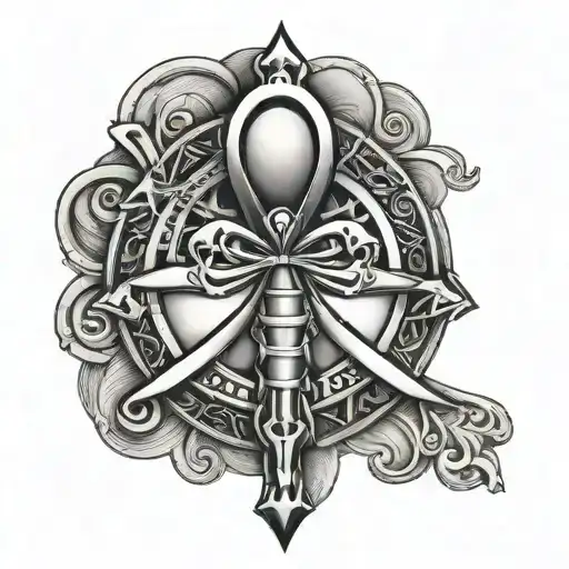 Ankh Symbol With Eye