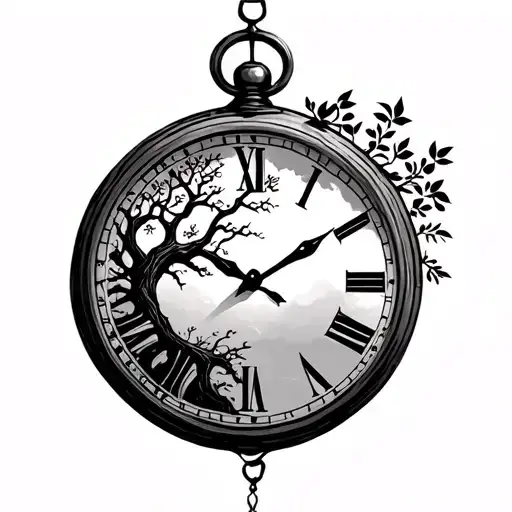 Clock And Tree