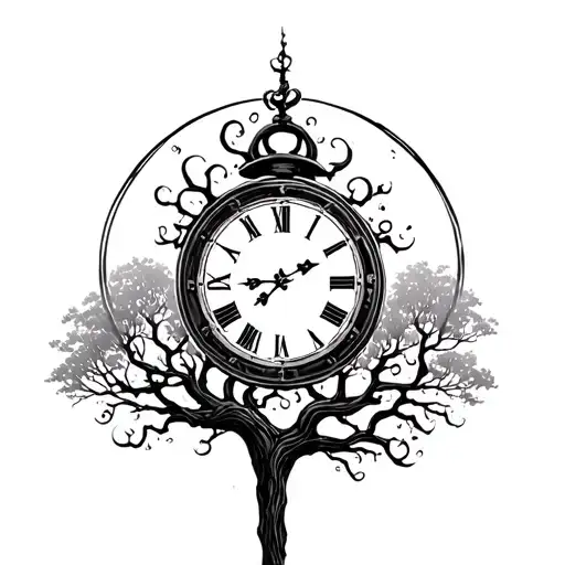 Clock And Tree
