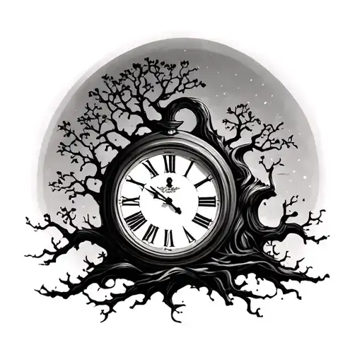 Clock And Tree