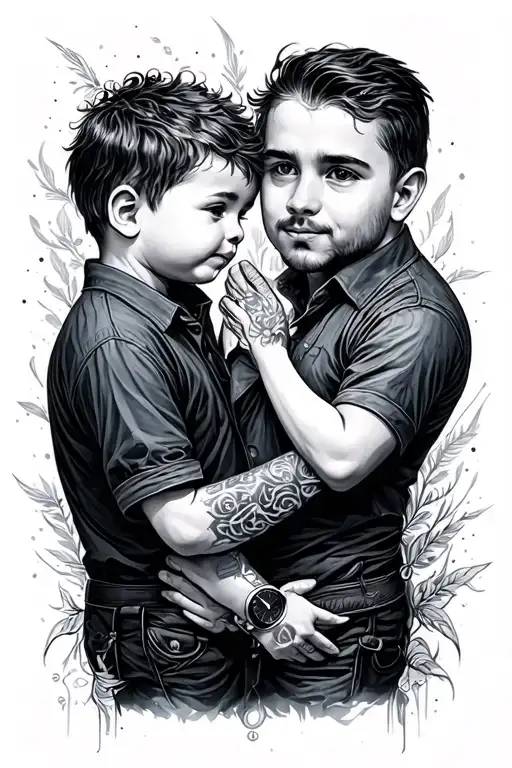 Father And Son Gusset Watch