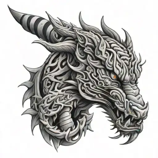 Tiger And Dragon Wrapped