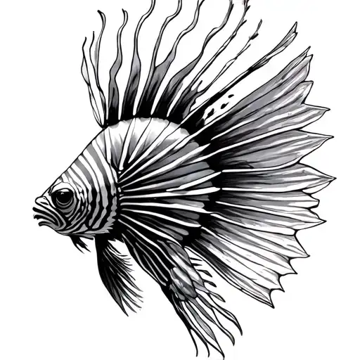 The Lion Fish Saggitarius