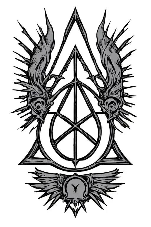 Deathly Hallows Knowledge Symbol