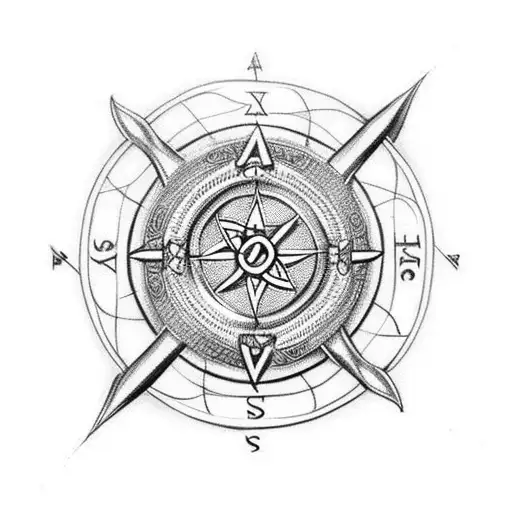 Scottish Celtic Compass