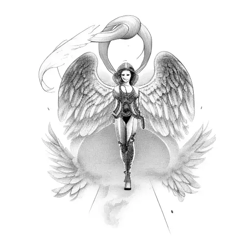 Angel With Semicolon