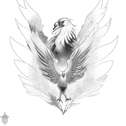 Phoenix Mixed With Dove