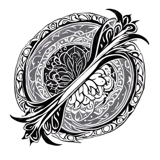 Unalome Symbol Integrated